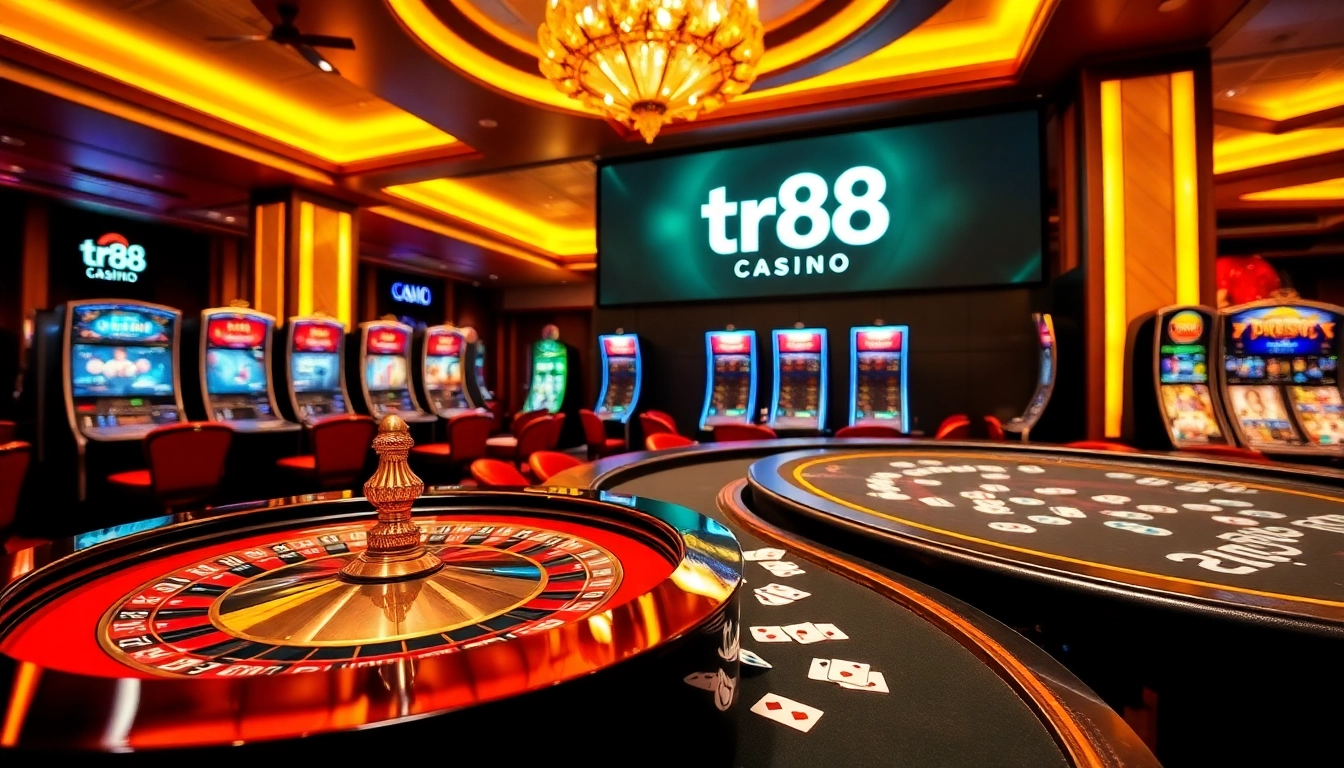 Experience the excitement at tr88 casino with engaging table games and vibrant surroundings.
