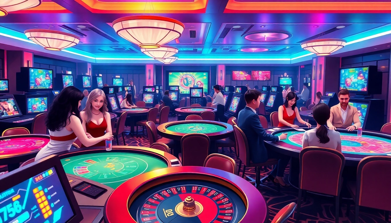 Jouer à casino en ligne avec des jeux variés et une ambiance animée