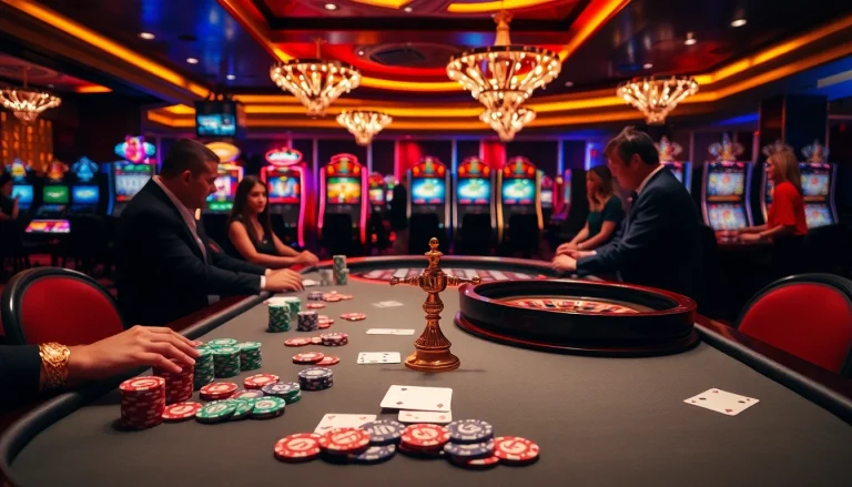 Experience high-stakes action at the casino table inspired by https://f8bet.dental/ with chips and cards.