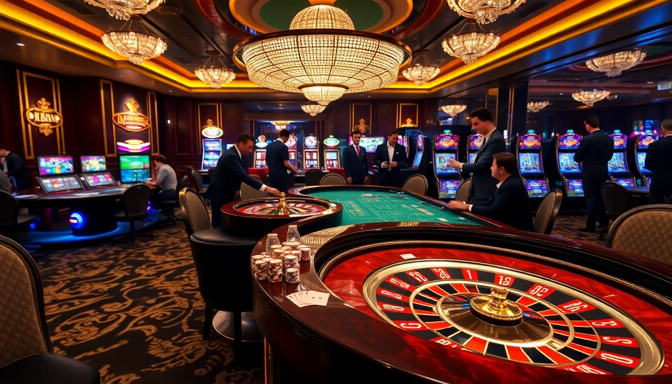 Experience thrilling gaming action at 79 King casino with luxurious tables and vibrant atmosphere.