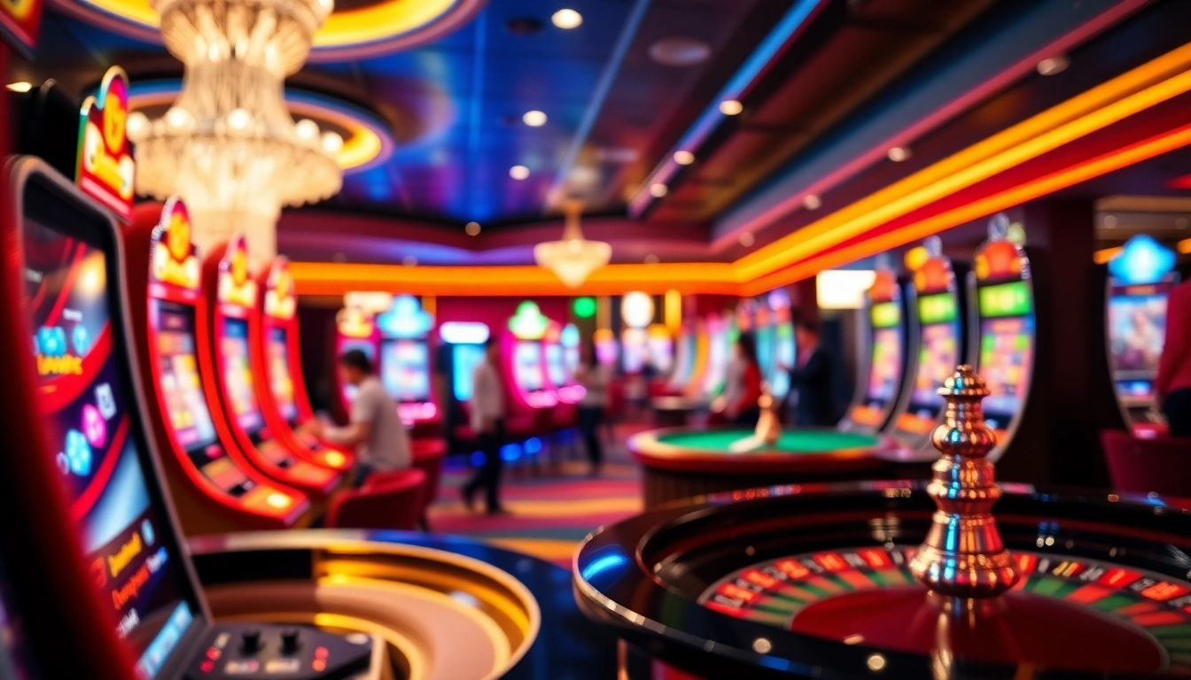 Découvrez le meilleur casino en ligne avec une ambiance de jeu dynamique et colorée.