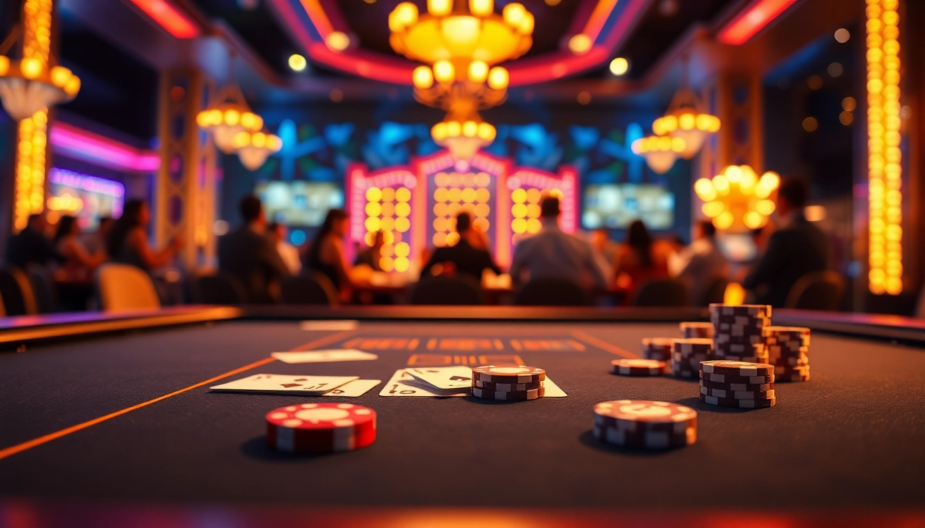 Découvrez le meilleur site casino en ligne belgique avec une illustration d'une table de jeu captivante.