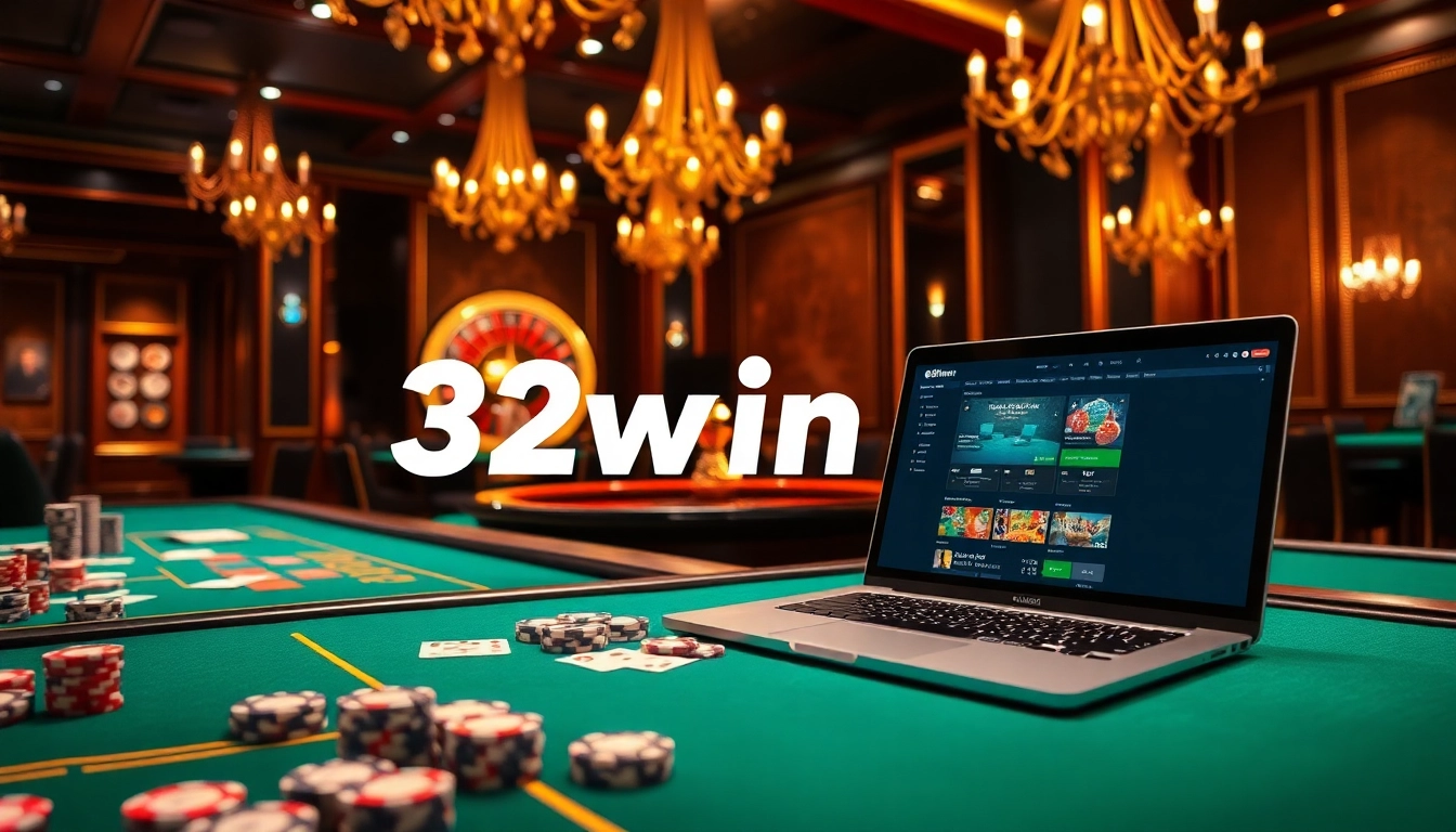 Experience thrilling gameplay at 32win casino with vibrant tables and high-stakes action.
